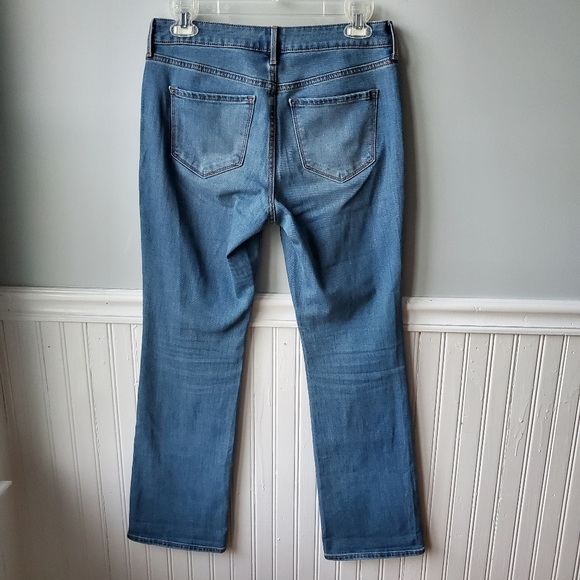 Old Navy Kicker Boot-cut Mid Rise Flare Jeans Size 8 Short - Picture 5 of 13